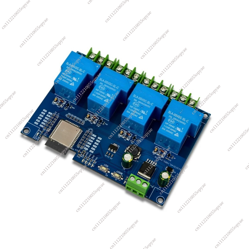 Relay Module 5V - لوحة تطوير ESP32E مع وحدة ريلاي