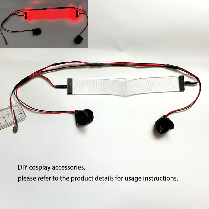 Diy Halloween Electronics - مجموعات كوسبلاي عيون LED مرنة قابلة