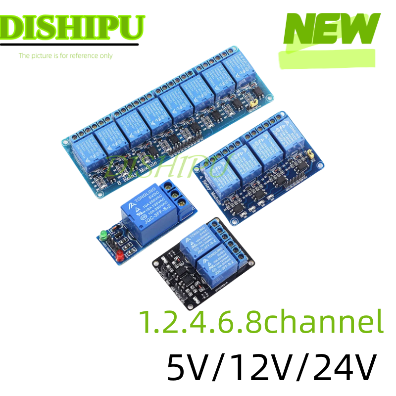 Relay Module 5V - تيار مستمر 5 فولت 12 فولت