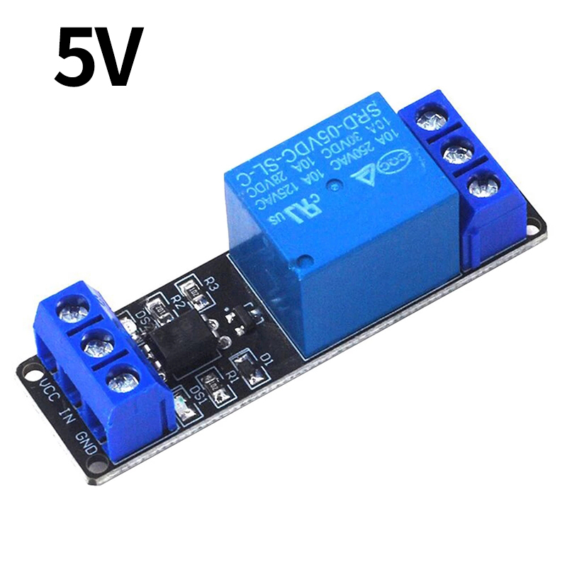 Relay Module 5V - وحدة ترحيل كهرومغناطيسية ، مشغل مستوى