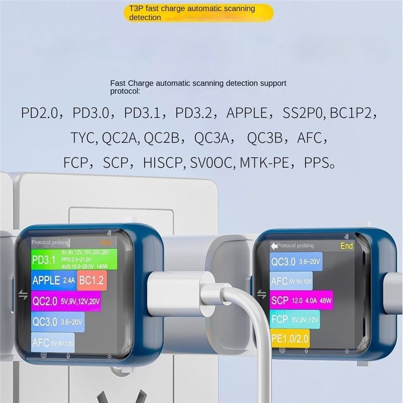 Logic Analyzer Usb - جهاز اختبار الطاقة TKOH-T3P بتحكم باللمس،