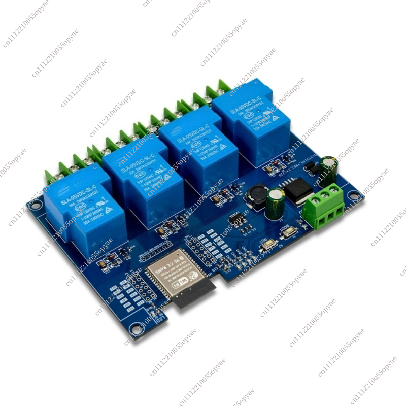 لوحة تطوير ESP32E مع وحدة ريلا - مراجعة Relay Module 5V وسعره