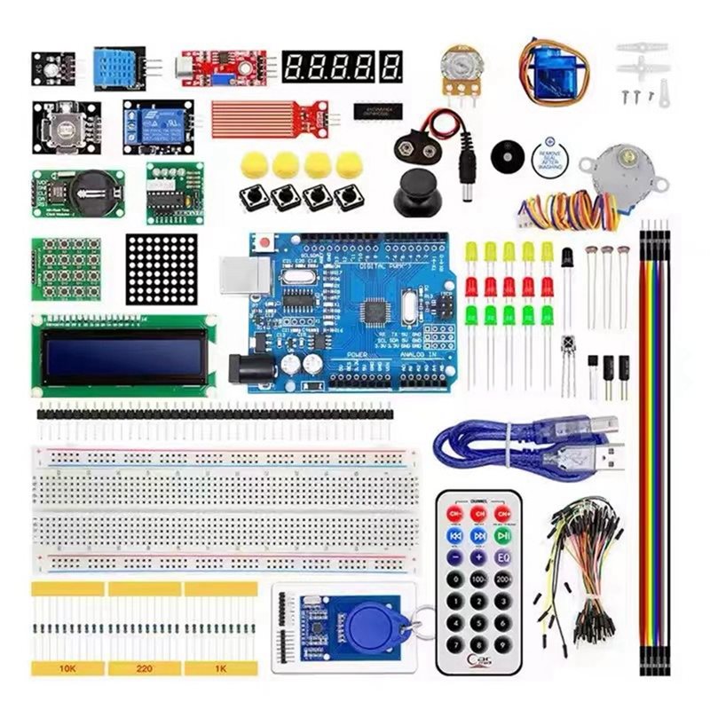مجموعة أدوات Y23A-RFID للمبتدئ - مراجعة Diy Electronics Starter Kit وسعره