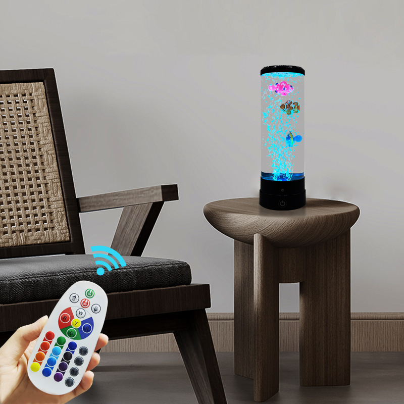 سمكة فقاعية LED متعددة الألوان - مراجعة Diy Halloween Electronics وسعره