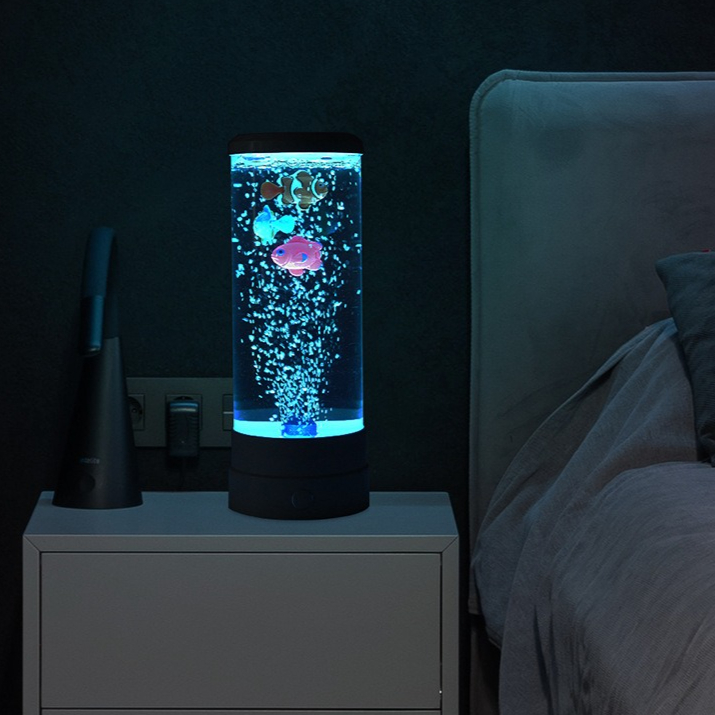 سمكة فقاعية LED متعددة الألوان - مراجعة Diy Halloween Electronics وسعره