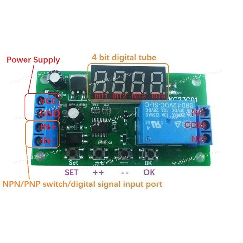 وحدة ريلاي متعددة الوظائف لعد  - مراجعة Relay Module 5V وسعره