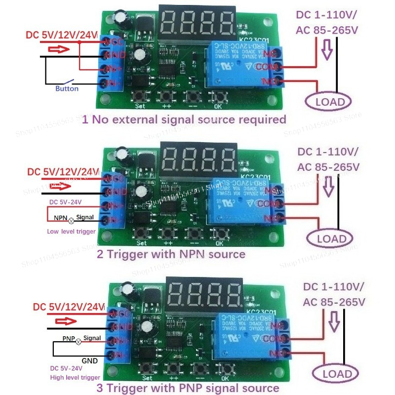 وحدة ريلاي متعددة الوظائف لعد  - مراجعة Relay Module 5V وسعره