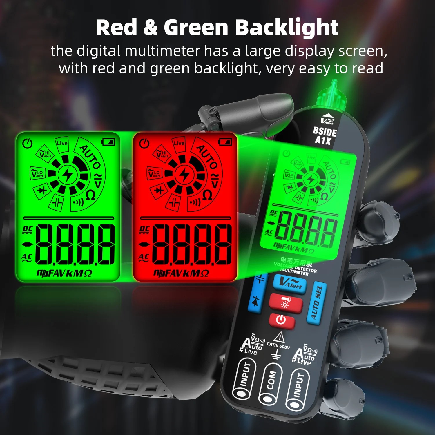 BSIDE A1/A1X مقياس رقمي متعدد  - مراجعة Logic Analyzer Usb وسعره