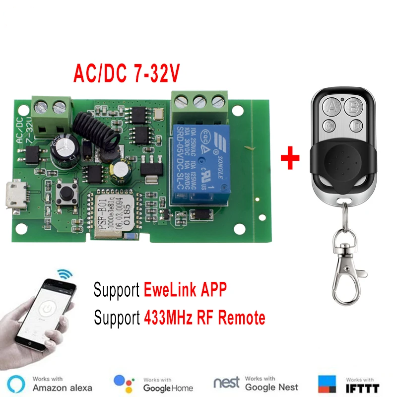 Ewelink التيار المتناوب/تيار م - مراجعة Relay Module 5V وسعره