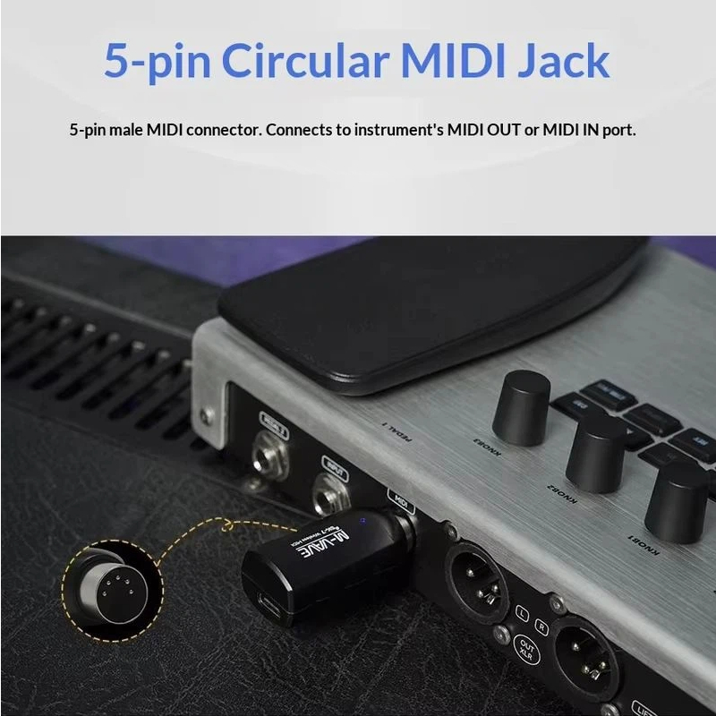 متوفر الآن: محول ميدي لاسلكي M - مراجعة Diy Electronics Music وسعره
