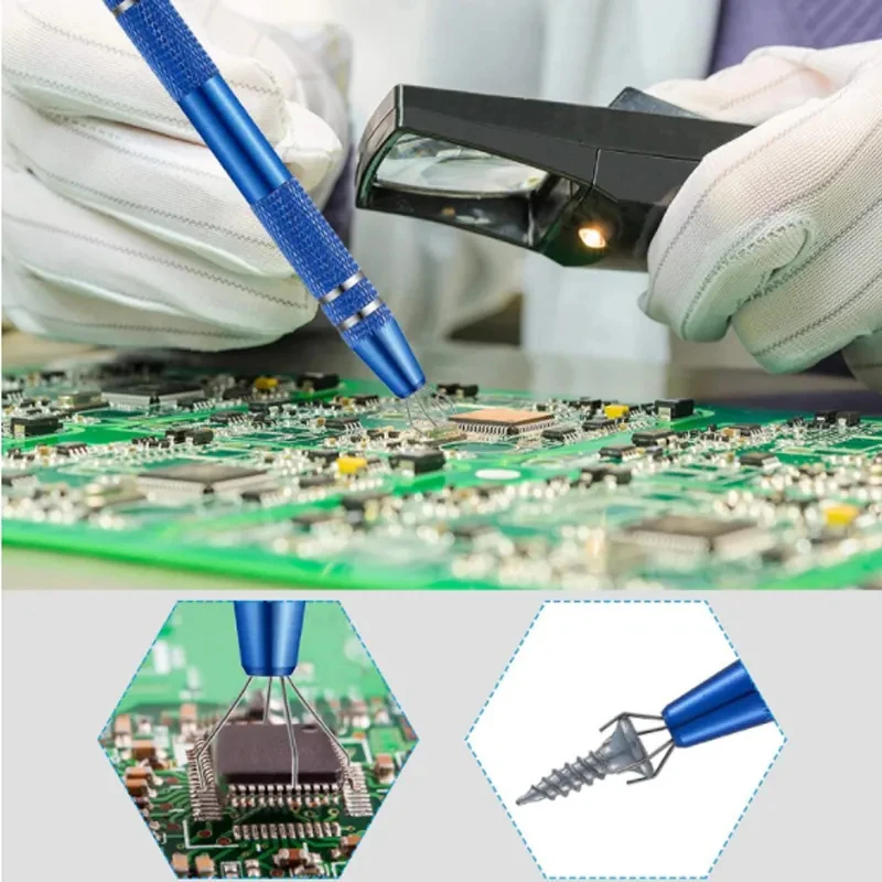 أربعة مخلب مكونات إلكترونية ال - مراجعة Ic Chip Puller وسعره