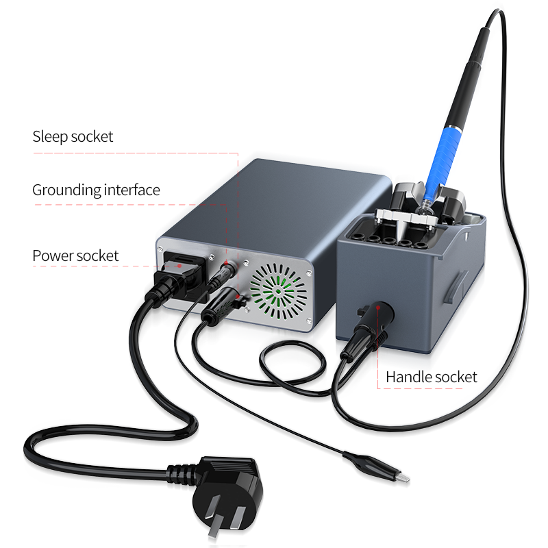 محطة لحام إلكترونيات ذكية T3B  - مراجعة Diy With Electronics وسعره