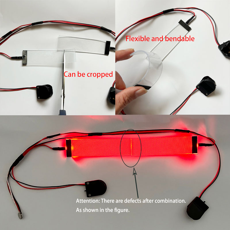 مجموعات كوسبلاي عيون LED مرنة  - مراجعة Diy Halloween Electronics وسعره