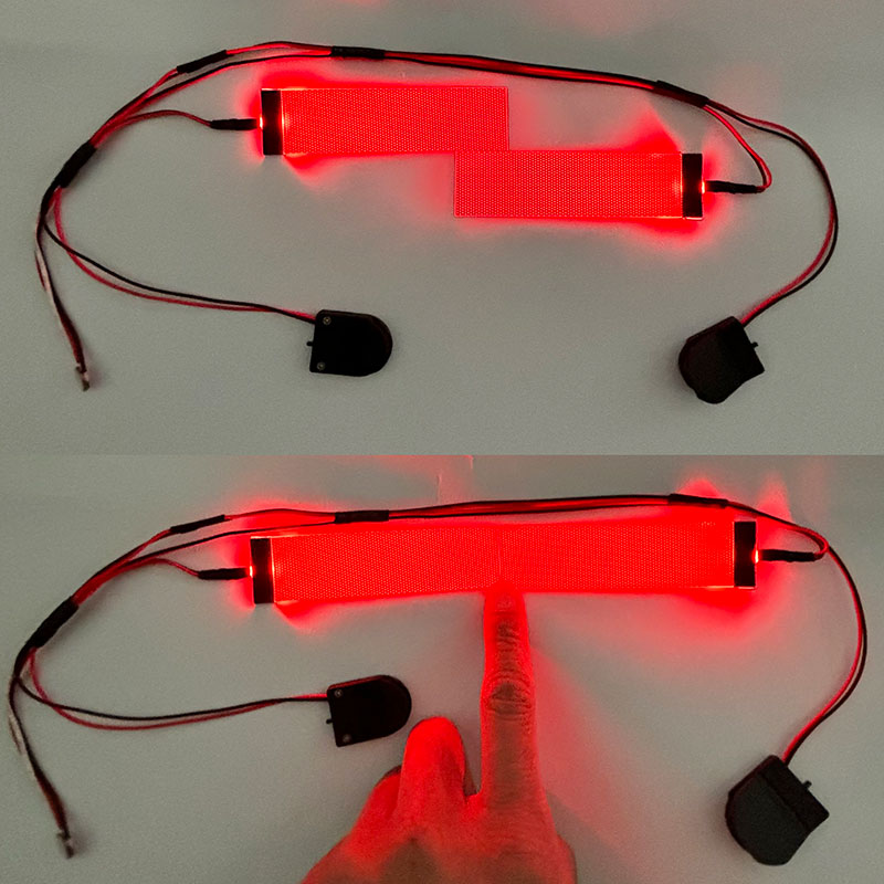 مجموعات كوسبلاي عيون LED مرنة  - مراجعة Diy Halloween Electronics وسعره