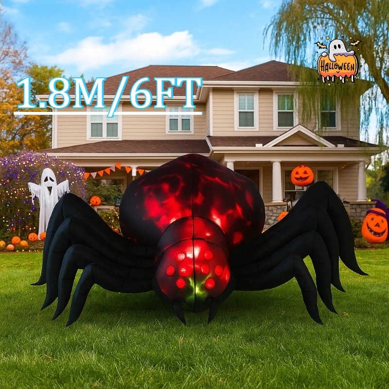6FT في الهواء الطلق عطلة زينة  - مراجعة Diy Halloween Electronics وسعره