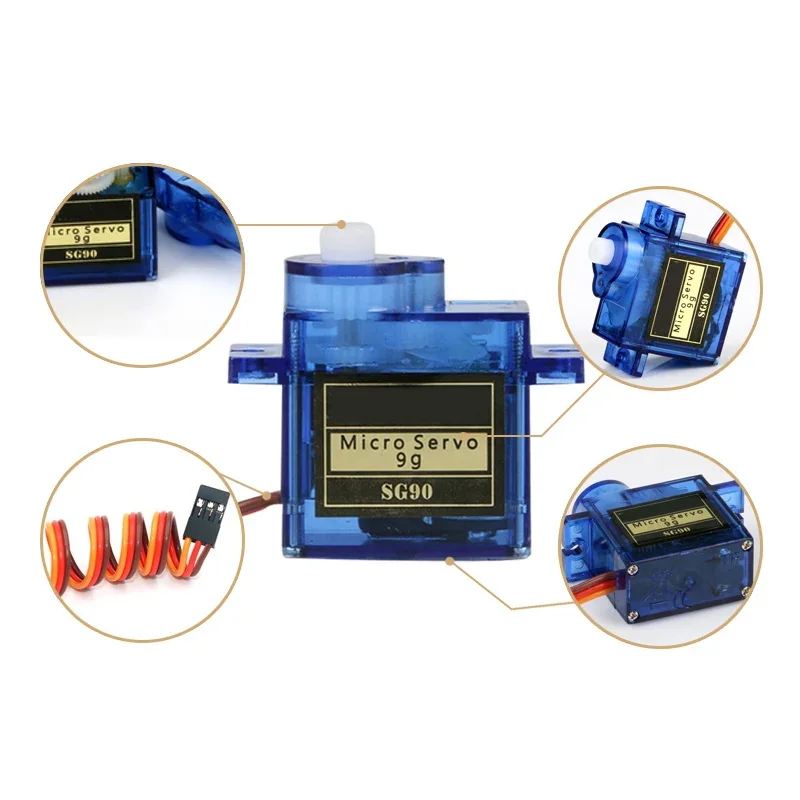 2/4/8/20 قطعة SG90 9G مايكرو س - مراجعة Servo Motor Sg90 وسعره