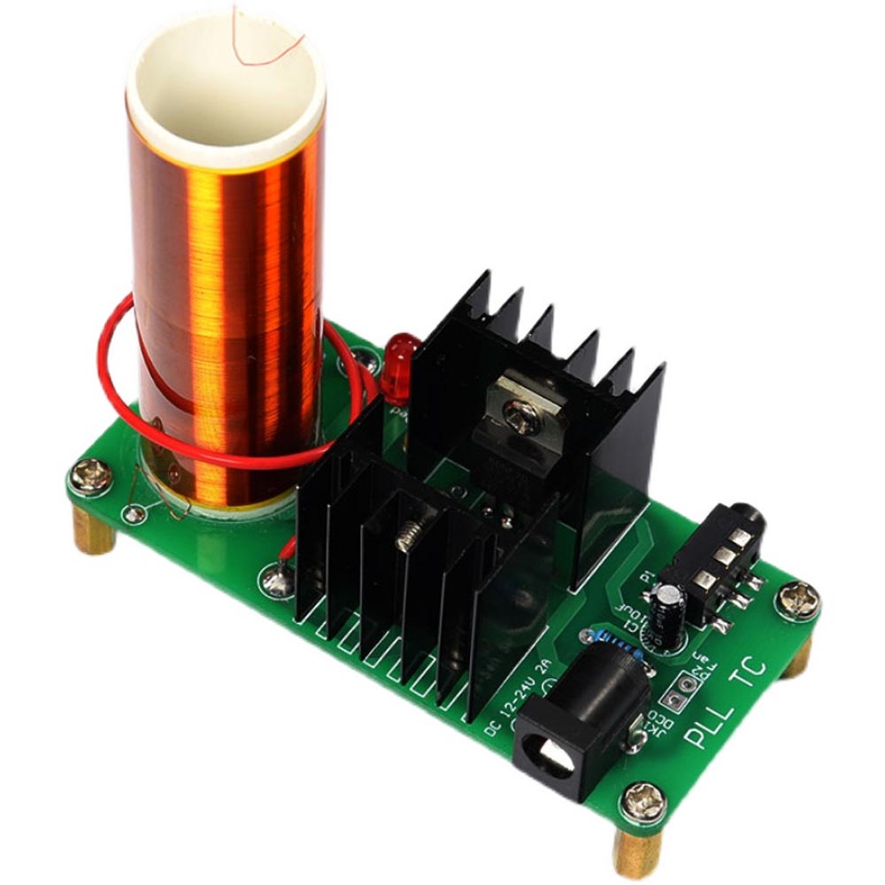 طقم ملف تيسلا الموسيقي الإلكتر - مراجعة Diy Electronics Music وسعره