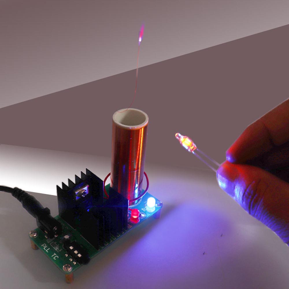 طقم ملف تيسلا الموسيقي الإلكتر - مراجعة Diy Electronics Music وسعره
