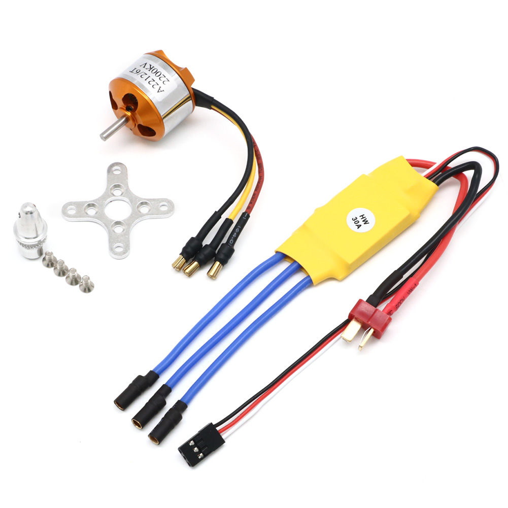 A2212 2212 2200KV فرش السيارات - مراجعة Servo Motor Sg90 وسعره