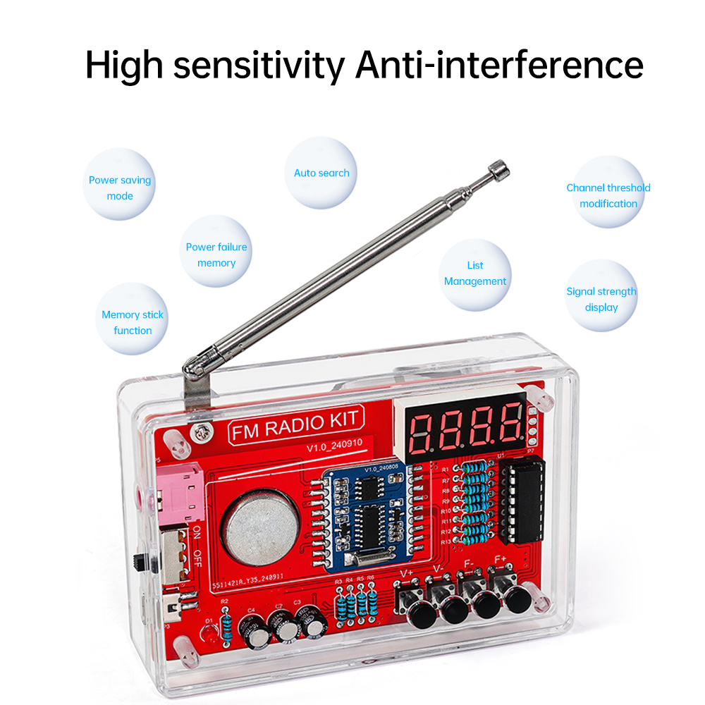    RDA5807 لتقوم بها بنفسك را - مراجعة Diy Electronics For Adults وسعره
