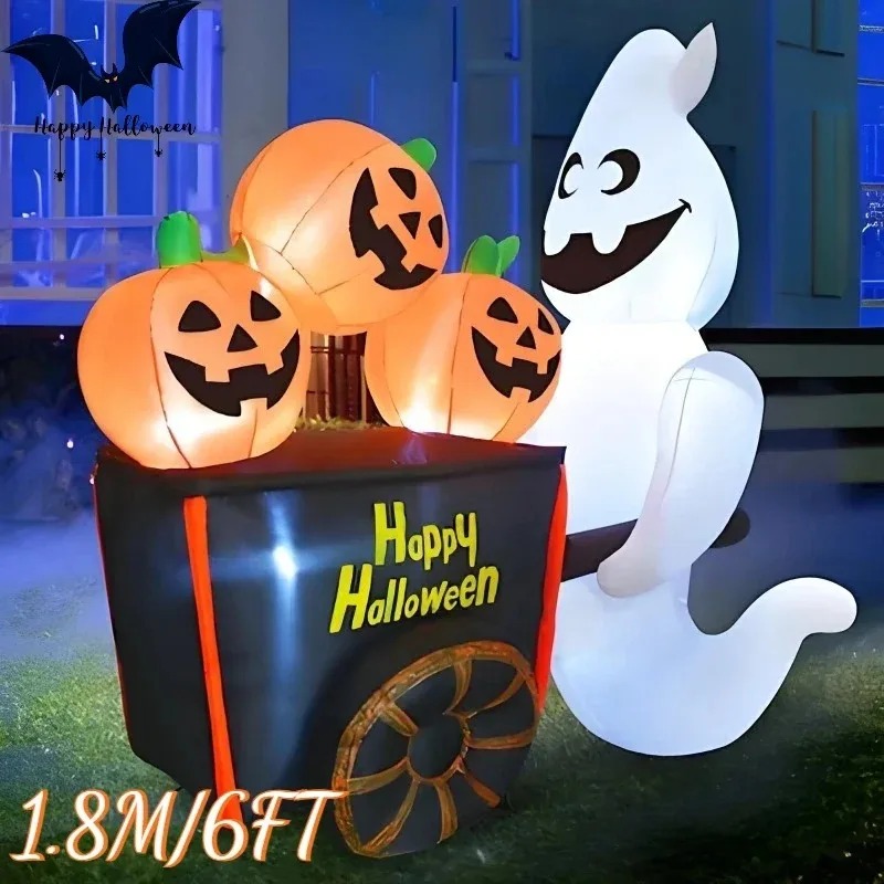 6FT هالوين في الهواء الطلق عطل - مراجعة Diy Halloween Electronics وسعره