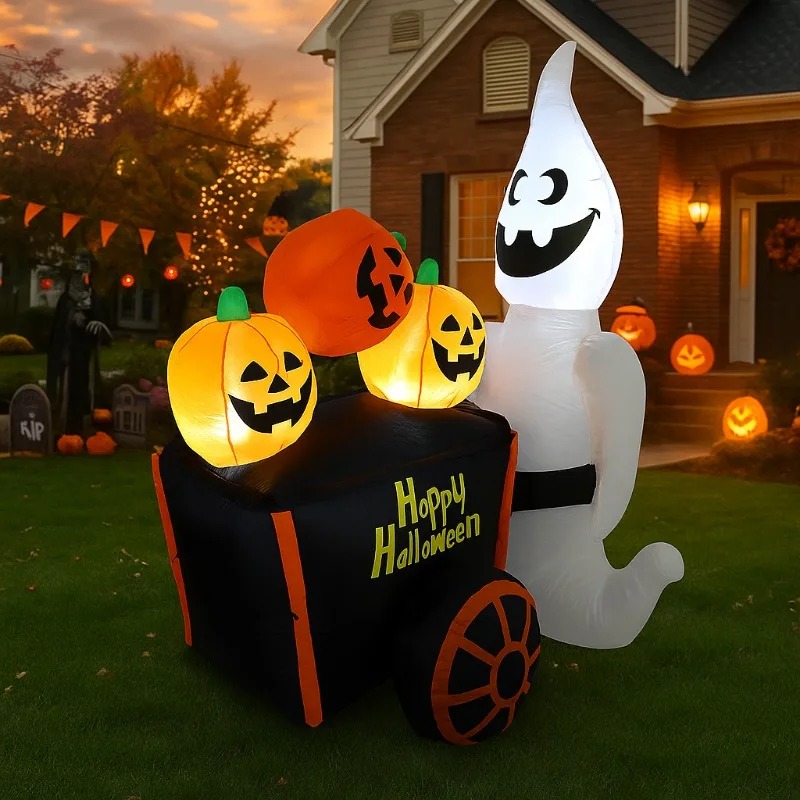 6FT هالوين في الهواء الطلق عطل - مراجعة Diy Halloween Electronics وسعره