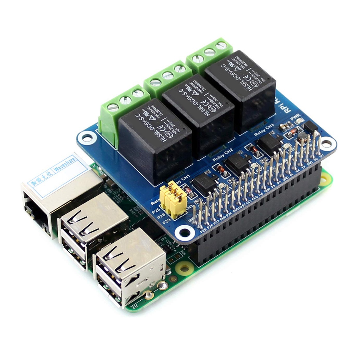 لوحة توسعة وحدة الترحيل ثلاثية - مراجعة Relay Module 5V وسعره