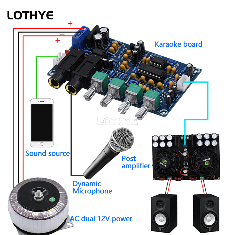 PT2399 ميكروفون مكبر للصوت مجل - مراجعة Diy Electronics Music وسعره