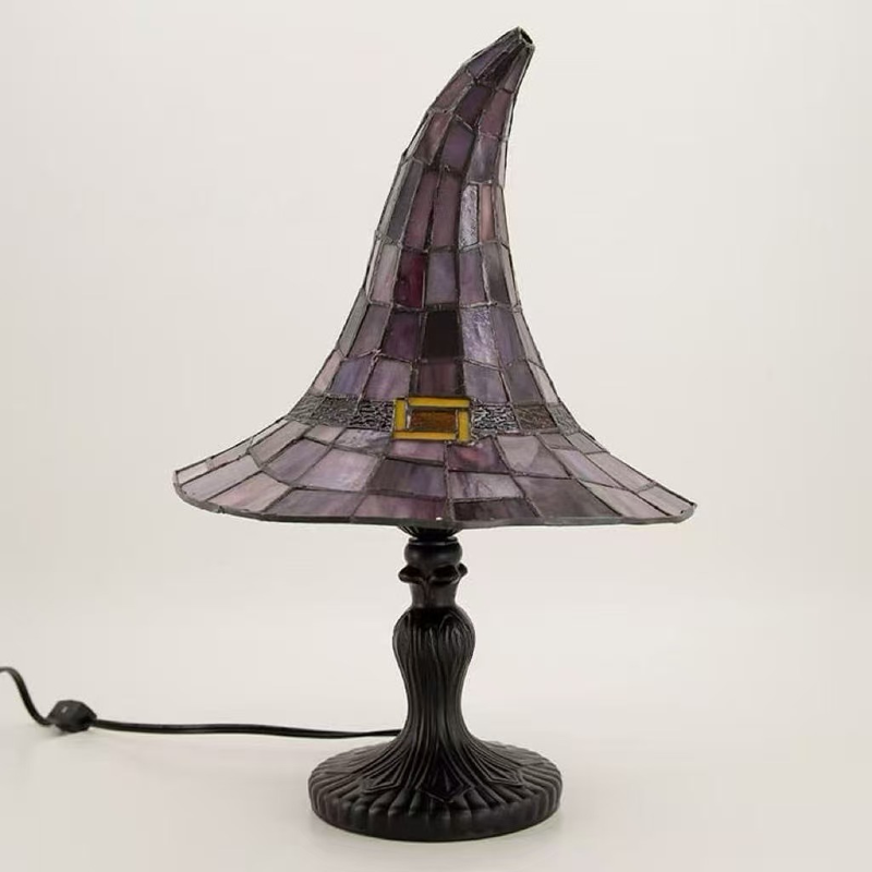 مصباح طاولة على شكل قبعة ساحرة - مراجعة Diy Halloween Electronics وسعره