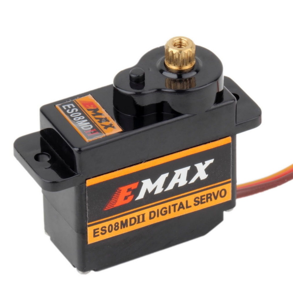 4 قطعة EMAX ES08MDII ES08MD II - مراجعة Servo Motor Sg90 وسعره