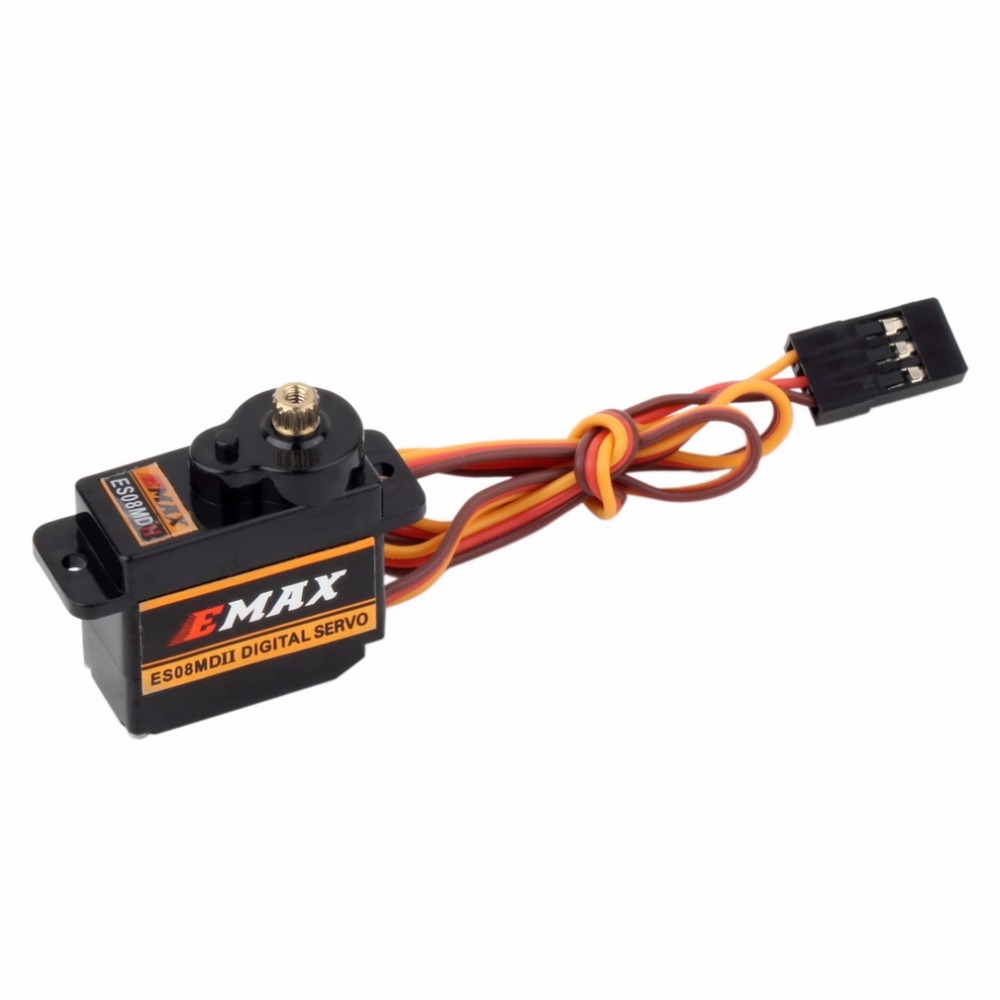 4 قطعة EMAX ES08MDII ES08MD II - مراجعة Servo Motor Sg90 وسعره