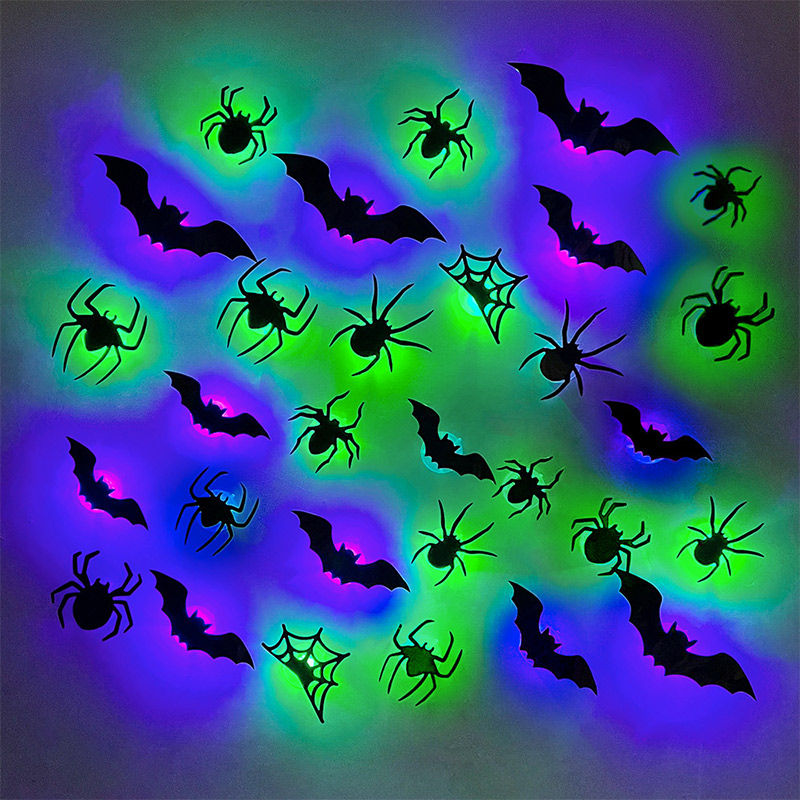 ملصقات حائط ثلاثية الأبعاد على - مراجعة Diy Halloween Electronics وسعره