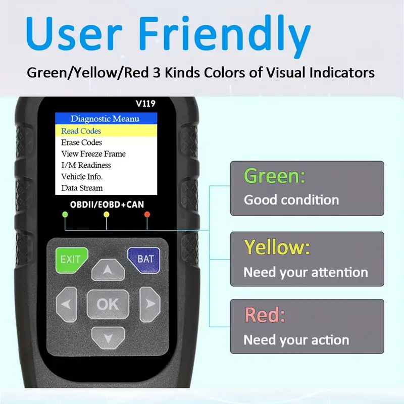 ماسح ضوئي V119 OBD2 لقراءة الأ - مراجعة Logic Analyzer Usb وسعره
