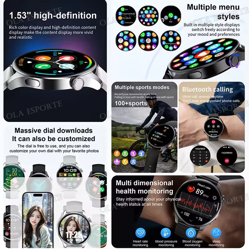 ساعة ذكية جديدة للرجال والنساء - مراجعة Diy Electronics For Adults وسعره
