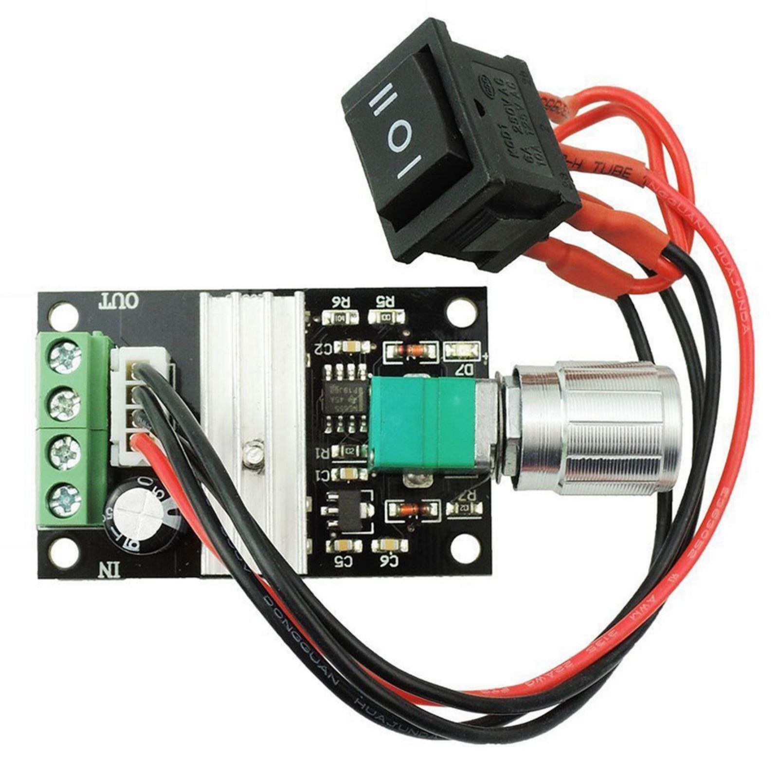 وحدة تحكم سرعة محرك التيار الم - مراجعة Diy Electronics Guide وسعره