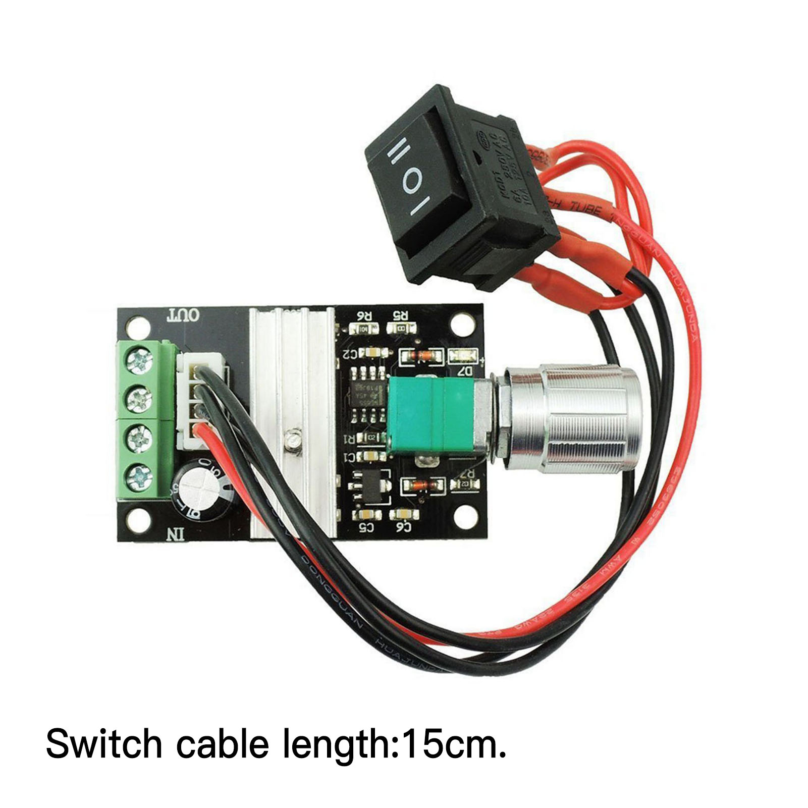 وحدة تحكم سرعة محرك التيار الم - مراجعة Diy Electronics Guide وسعره