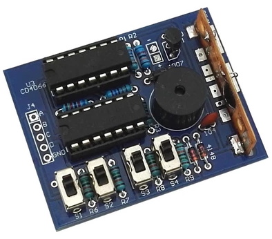 صندوق موسيقى BOX-16 بـ 16 نغمة - مراجعة Diy Electronics Music وسعره