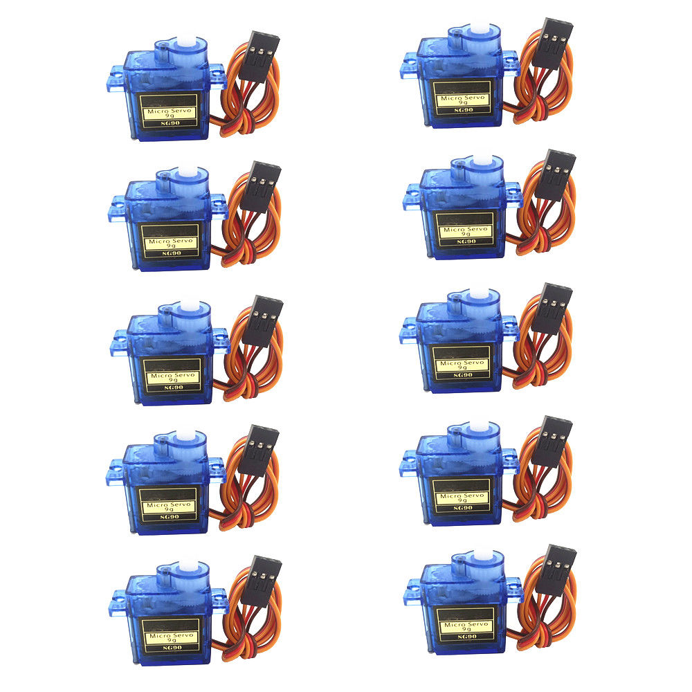 محركات سيرفو صغيرة SG90 بحمولة - مراجعة Servo Motor Sg90 وسعره