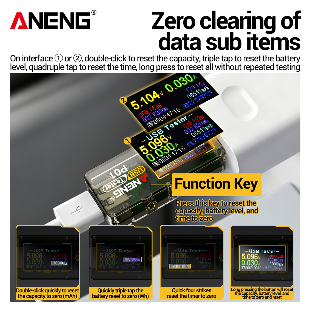 جهاز ANENG P01 لقياس الجهد وال - مراجعة Logic Analyzer Usb وسعره