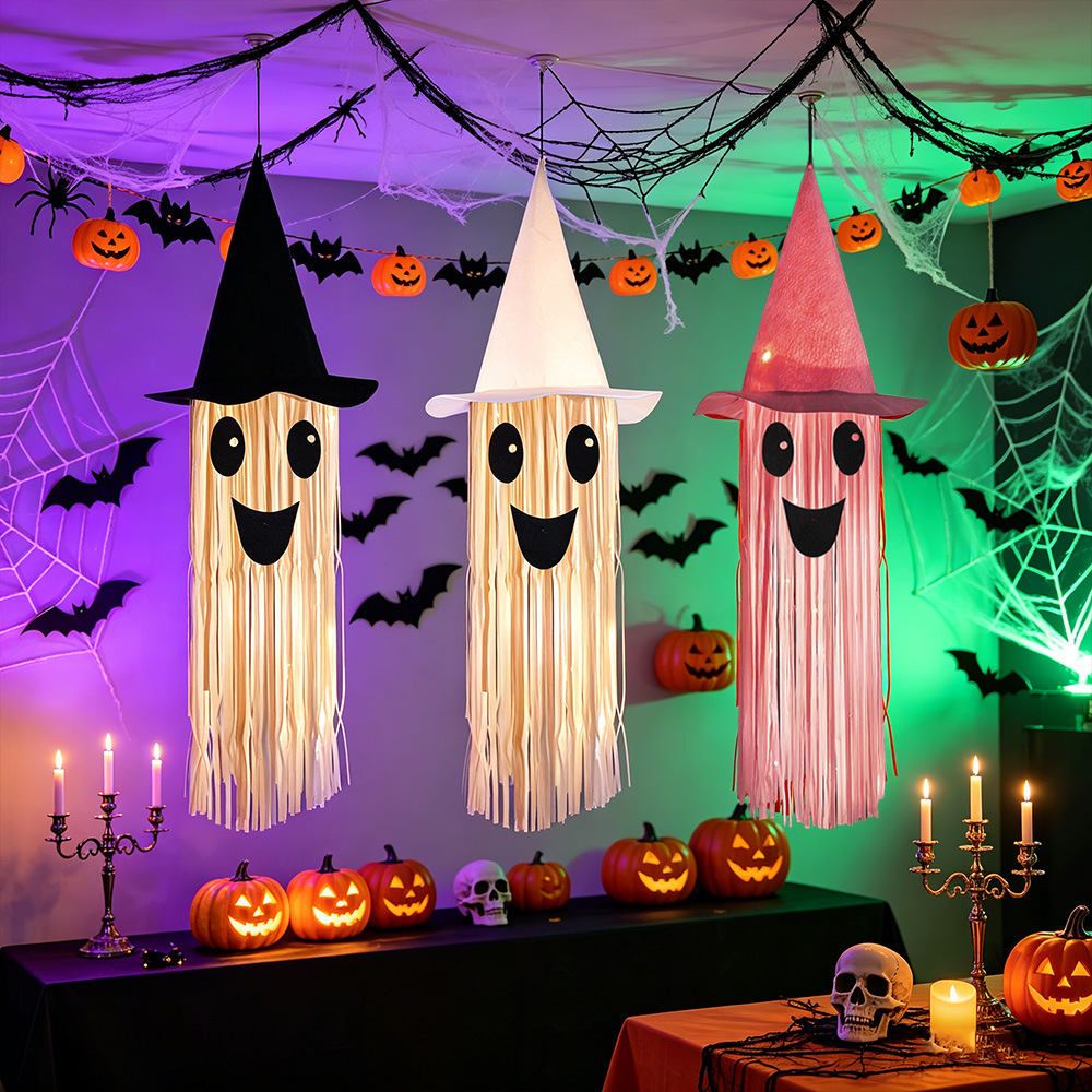 قبعة ساحرة مضيئة للهالوين مع ش - مراجعة Diy Halloween Electronics وسعره